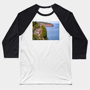 Cliffs of the North Shore Baseball T-Shirt